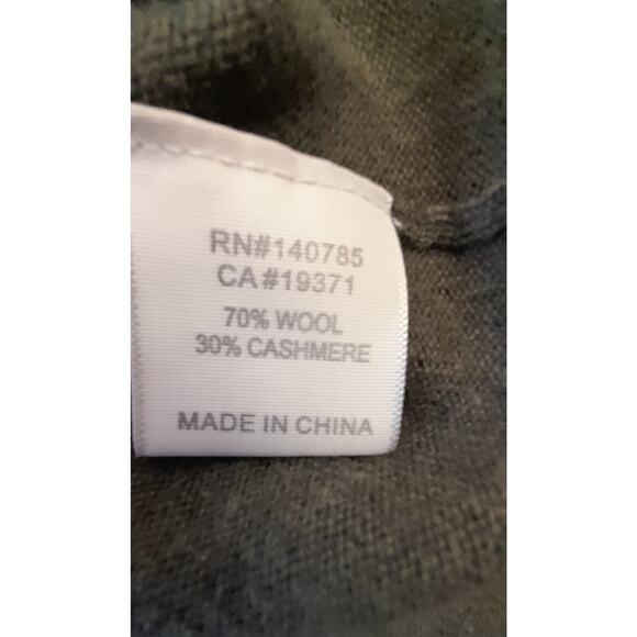 Brochu Walker Womens S Olive‎ Green Long Sleeve Knit Sweater Top - Picture 8 of 14